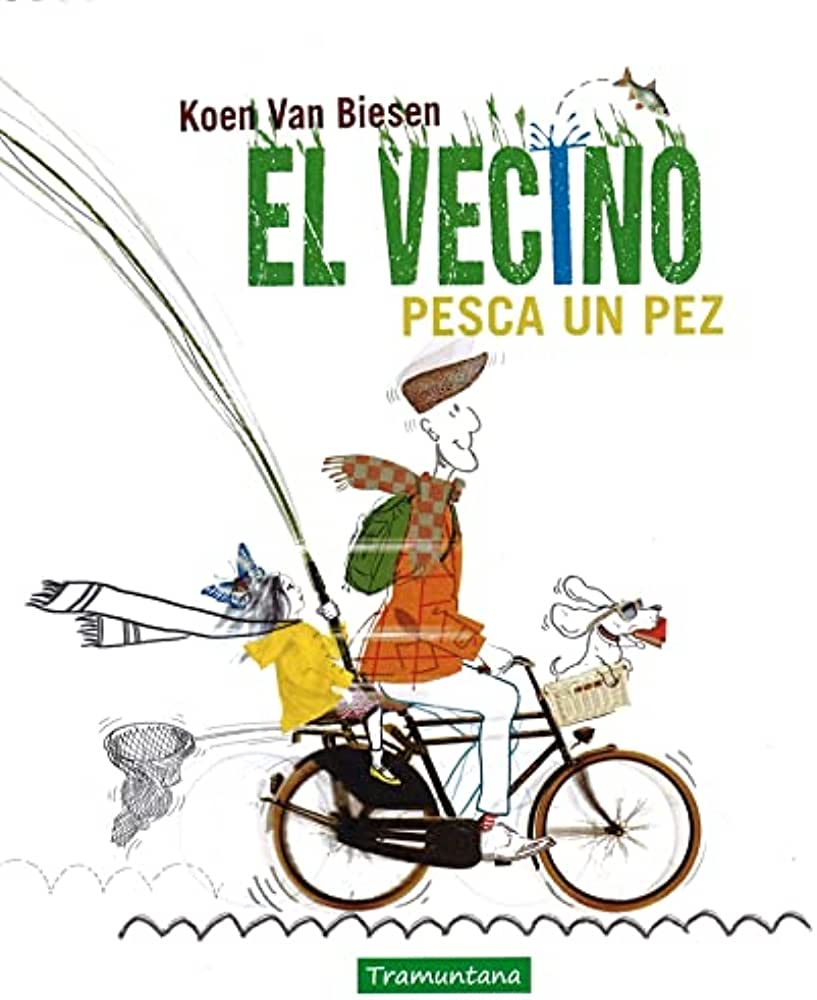 El vecino pesca un pez