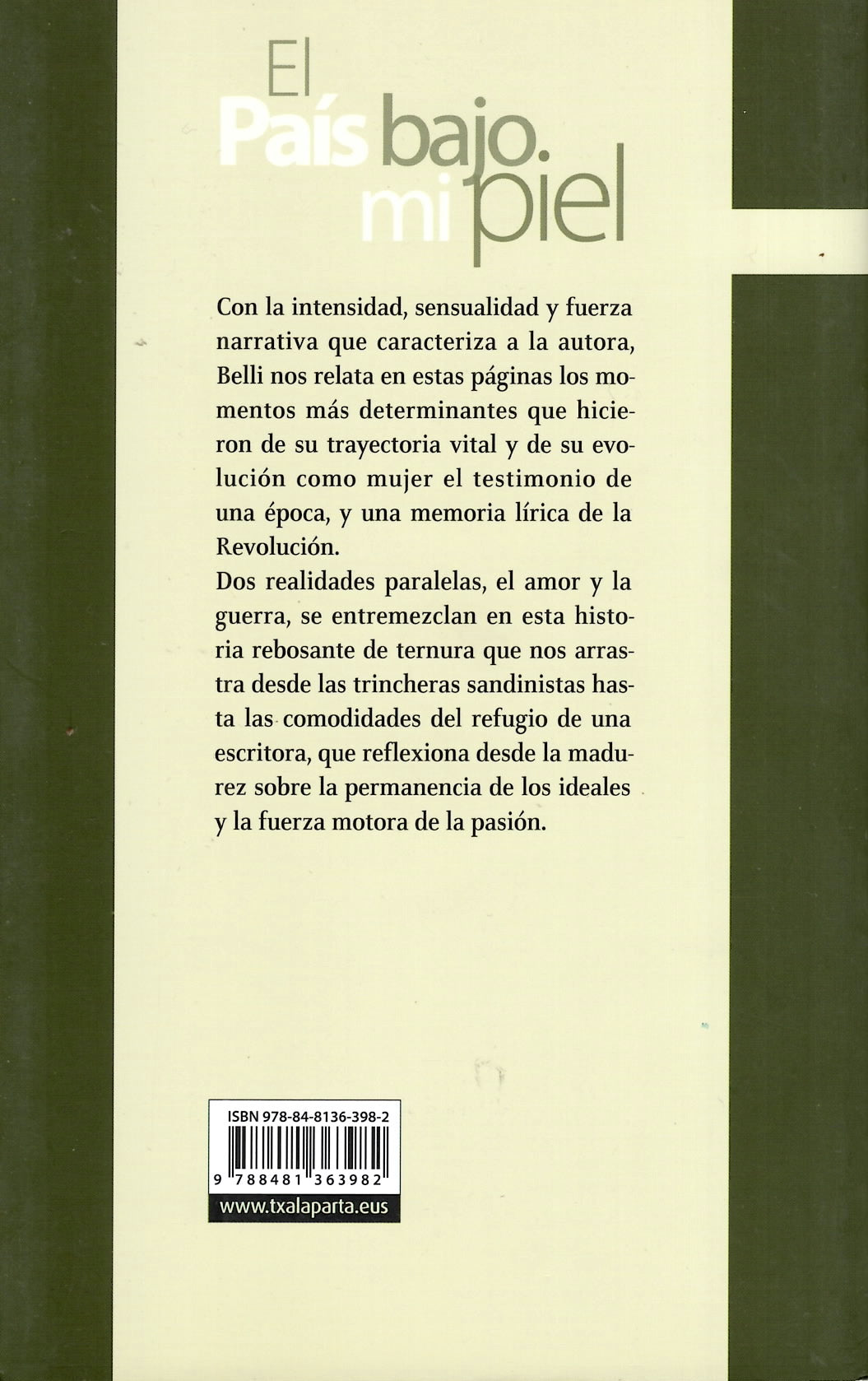 El país bajo mi piel