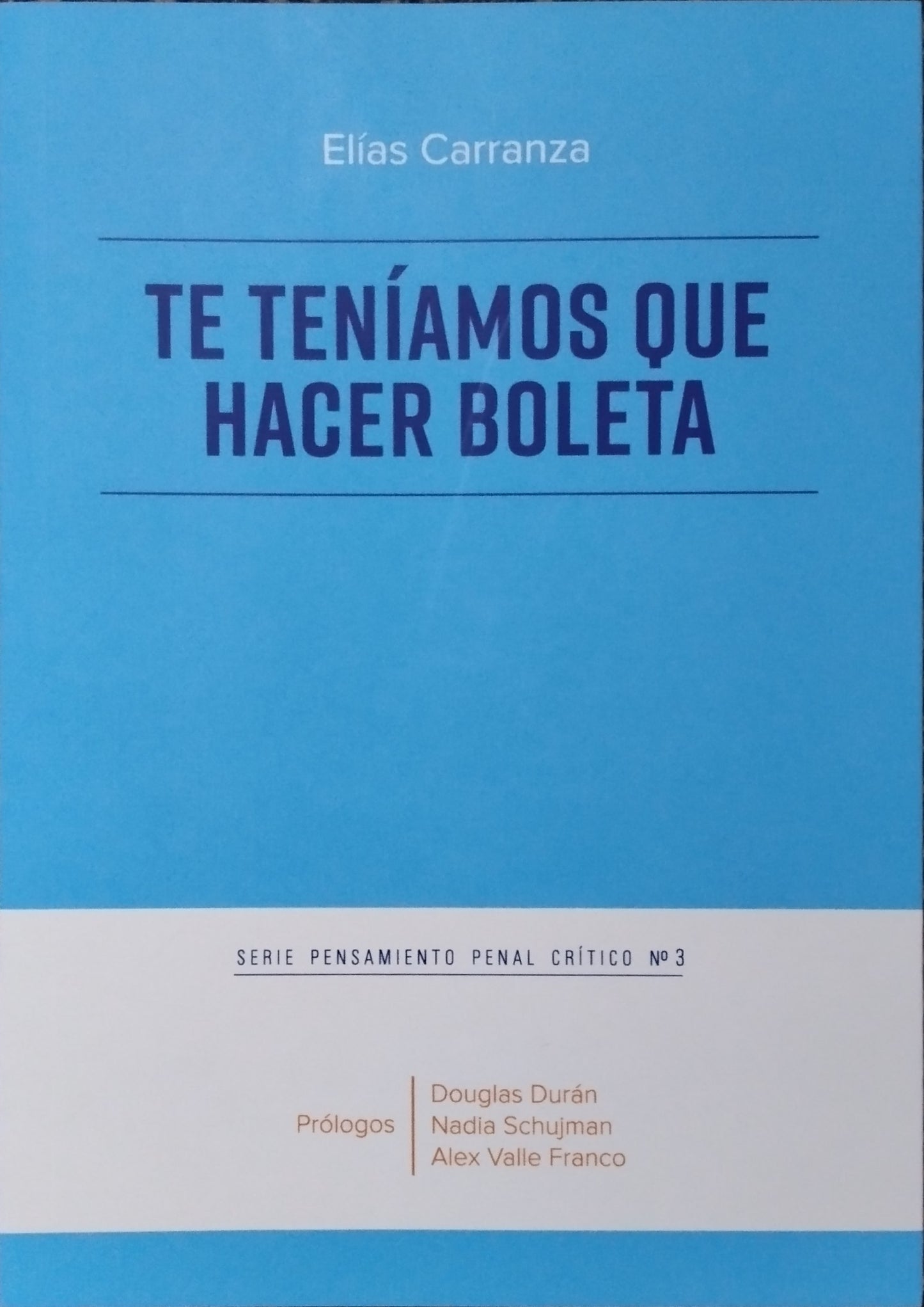 Te teníamos que hacer voleta