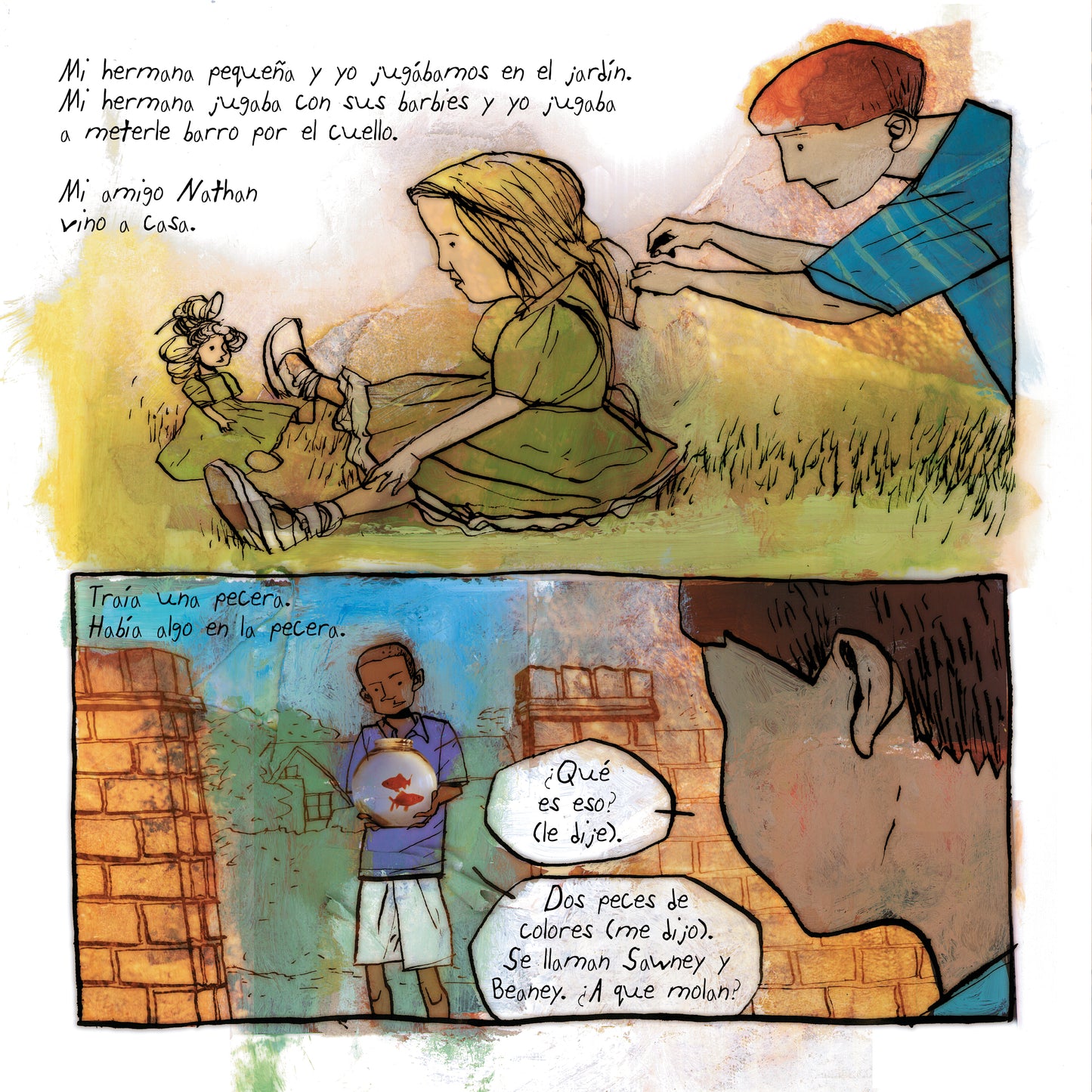 El día que cambié a mi papá por dos peces de colores